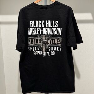 Harley Davidson Men’s Black Short Sleeve Shirt Size 2XL